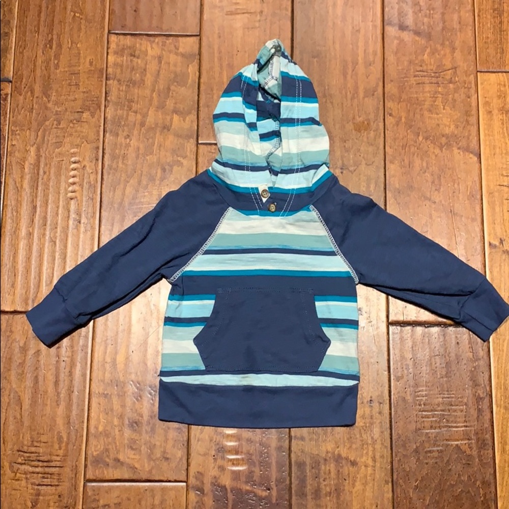 Baby Boy Hooded Long Sleeve - Picture 1 of 4